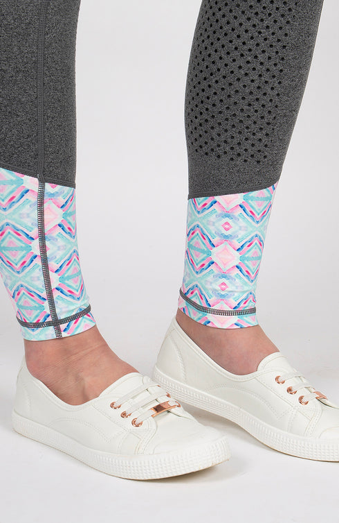Youth Performance Riding Tights - Azure